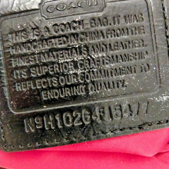 COACH #15477 Small Tartan Penny Flap Bag, Signature Plaid Fabric Patent Leather - Picture 4 of 7